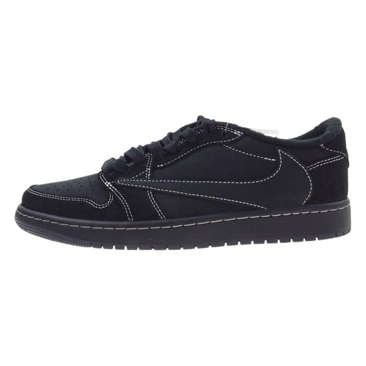 NIKE ナイキ 22AW DM7866-001 Travis Scott Air Jordan 1 Low OG Black Phantom トラヴィススコット エアージョーダン ブラックファントム スニーカー  ブラック系 26.5cm【極上美品】【中古】