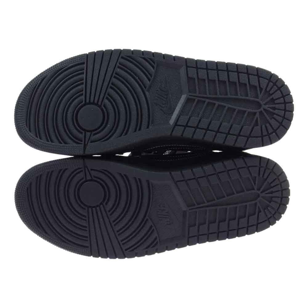 NIKE ナイキ 22AW DM7866-001 Travis Scott Air Jordan 1 Low OG Black Phantom トラヴィススコット エアージョーダン ブラックファントム スニーカー  ブラック系 26.5cm【極上美品】【中古】