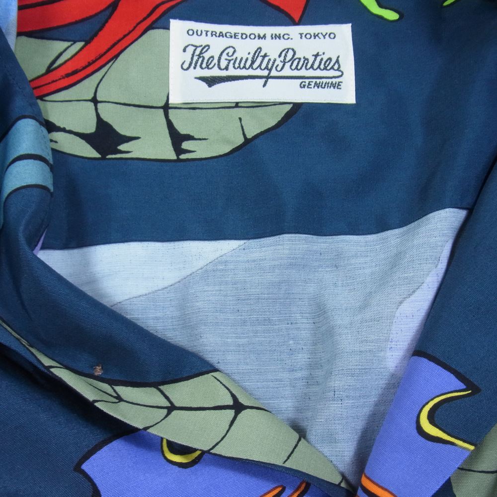 WACKO MARIA ワコマリア 22SS 22SSE-WMS-HI01 HAWAIIAN SHIRT TYPE-1 ハワイアン シャツ  S【美品】【中古】