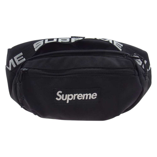 Supreme シュプリーム 18SS Waist Bag ウエストバッグ ブラック系【美品】【中古】
