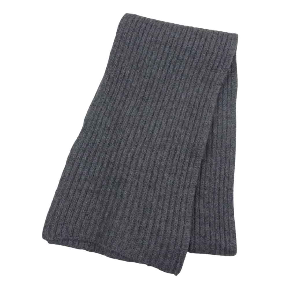 クレプスキュール 1703-015 未使用品 L/G Stole ウール ストール グレー系 F【極上美品】【中古】