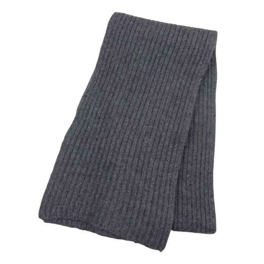 クレプスキュール 1703-015 未使用品 L/G Stole ウール ストール グレー系 F【極上美品】【中古】