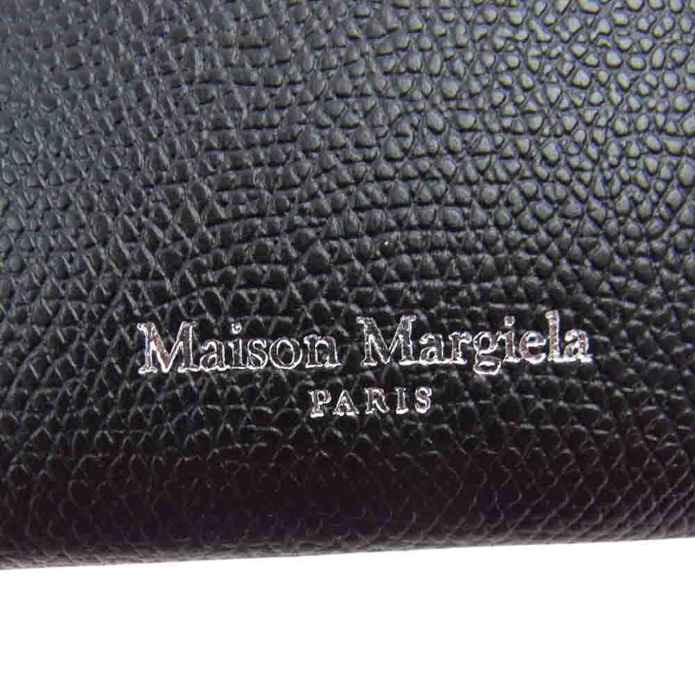 MAISON MARGIELA メゾンマルジェラ S55UI0207 P0399 国内正規品 レザー ドキュメント ホルダー ブラック系【美品】【中古】