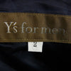 Yohji Yamamoto ヨウジヤマモト Ys for men ワイズフォーメン ML-J05-181 ウール 4Bジャケット ダークネイビー ネイビー系 2【中古】