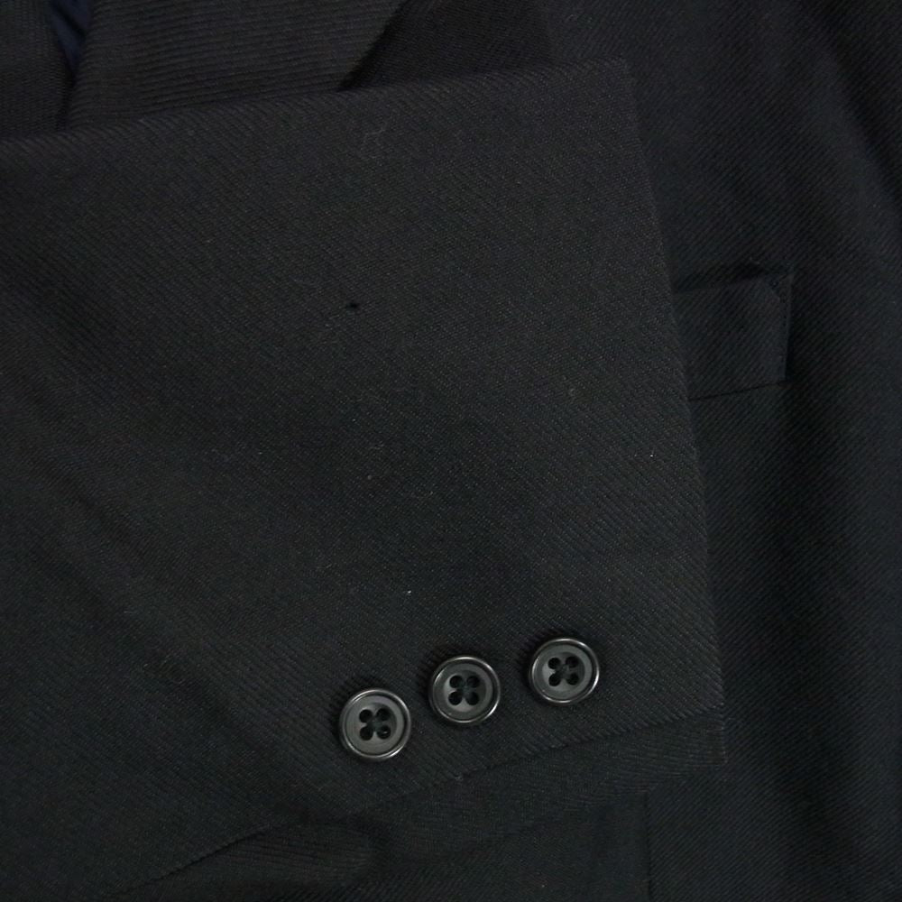 Yohji Yamamoto ヨウジヤマモト Ys for men ワイズフォーメン ML-J05-181 ウール 4Bジャケット ダークネイビー ネイビー系 2【中古】