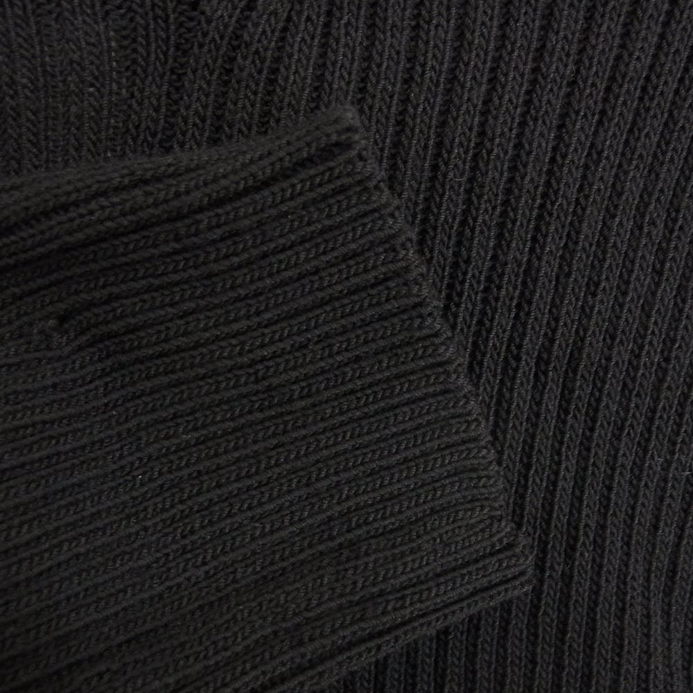 Yohji Yamamoto ヨウジヤマモト Y's for men ワイズフォーメン MT-K29-137 ウールリブ タートルネック ニット ブラック ブラック系 3【中古】