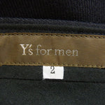 Yohji Yamamoto ヨウジヤマモト Ys for men ワイズフォーメン ML-P01-181 ウール パンツ  ブラック系 2【中古】