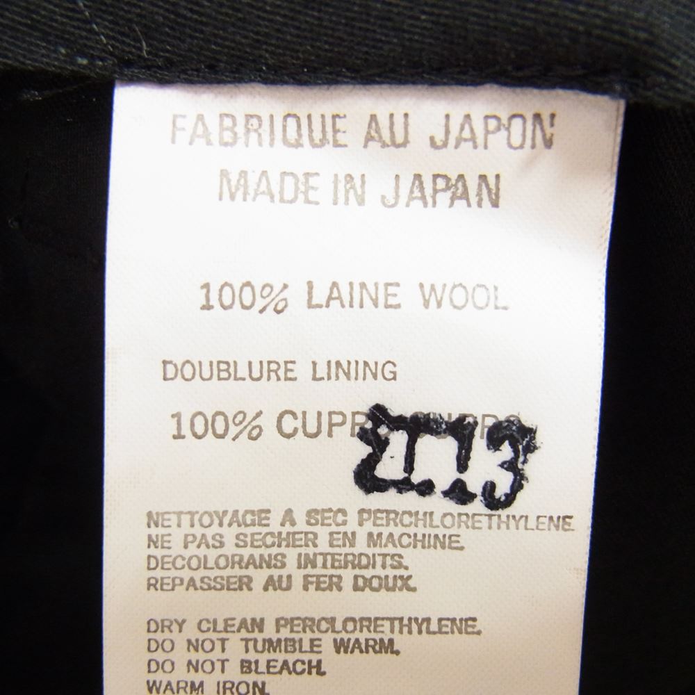 Yohji Yamamoto ヨウジヤマモト Ys for men ワイズフォーメン ML-P01-181 ウール パンツ  ブラック系 2【中古】