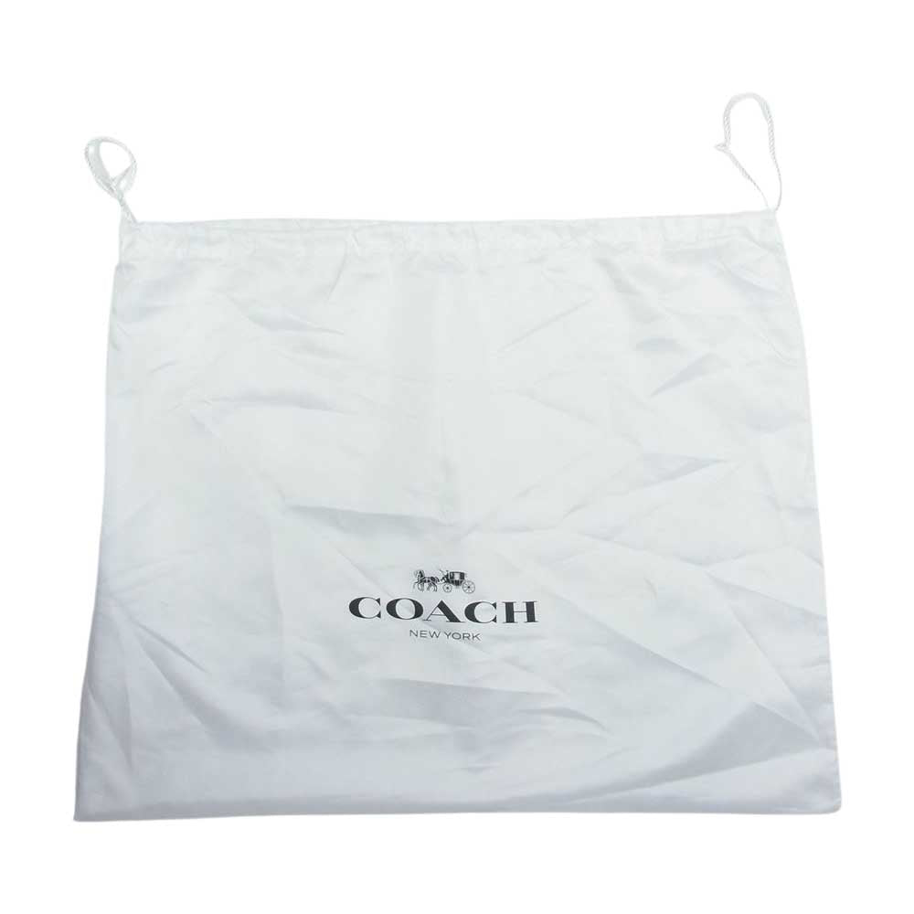 COACH コーチ 57773 2Way ショルダー レザー メトロポリタントート ブラック系 ネイビー系【中古】