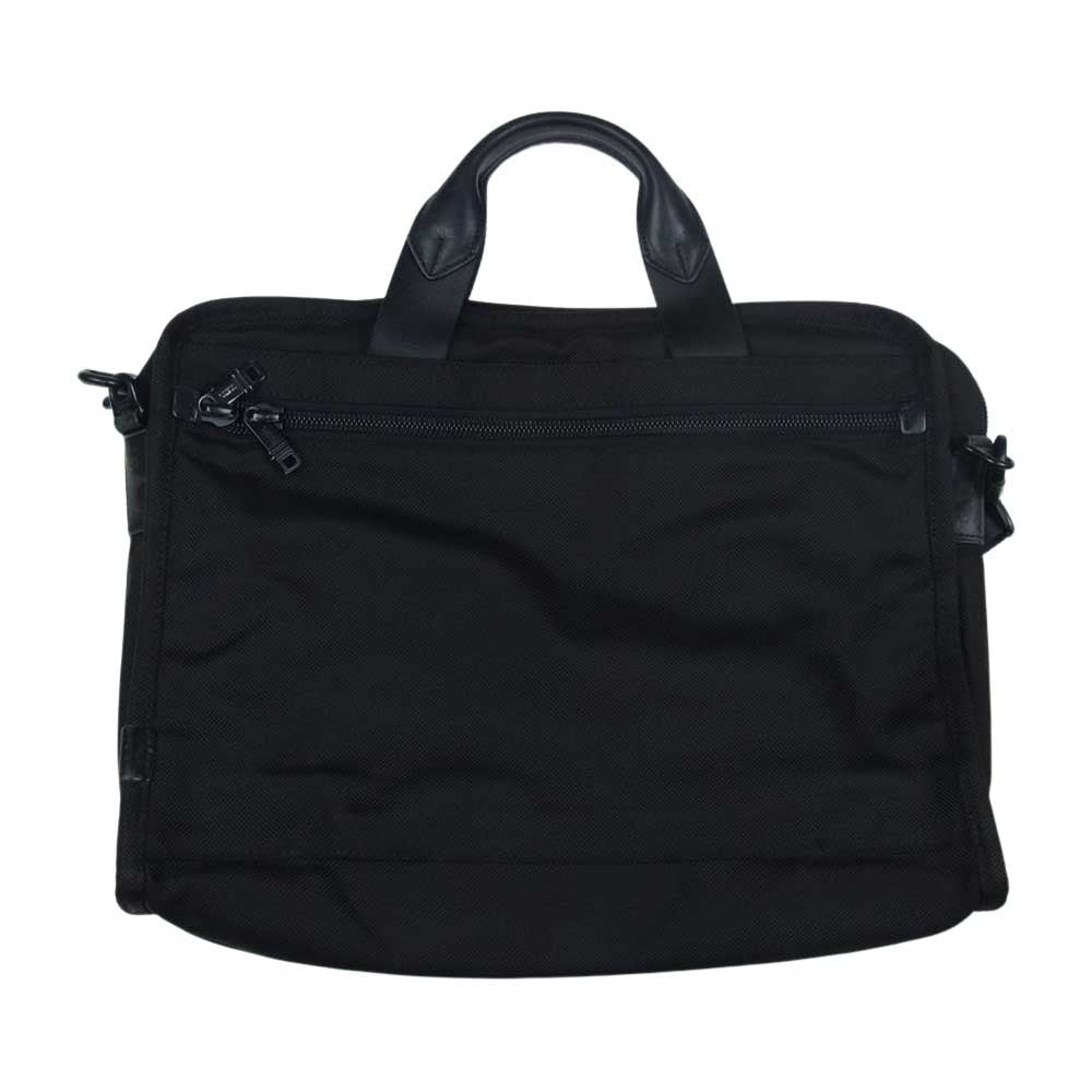 TUMI トゥミ 026108DH アルファ・オーガナイザーポートフォリオブリーフ ブリーフケース ショルダー バッグ ブラック系【中古】