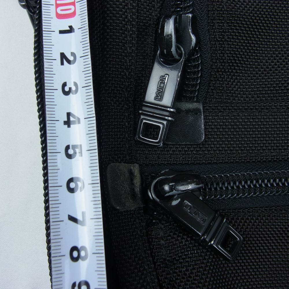 TUMI トゥミ 026108DH アルファ・オーガナイザーポートフォリオブリーフ ブリーフケース ショルダー バッグ ブラック系【中古】