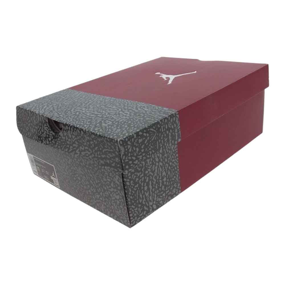 NIKE ナイキ CT8532 126 AIR JORDAN 3 RETRO CARDINAL RED エアジョーダン3 レトロ カーディナル レッド スニーカー ホワイト系 29.0cm【中古】