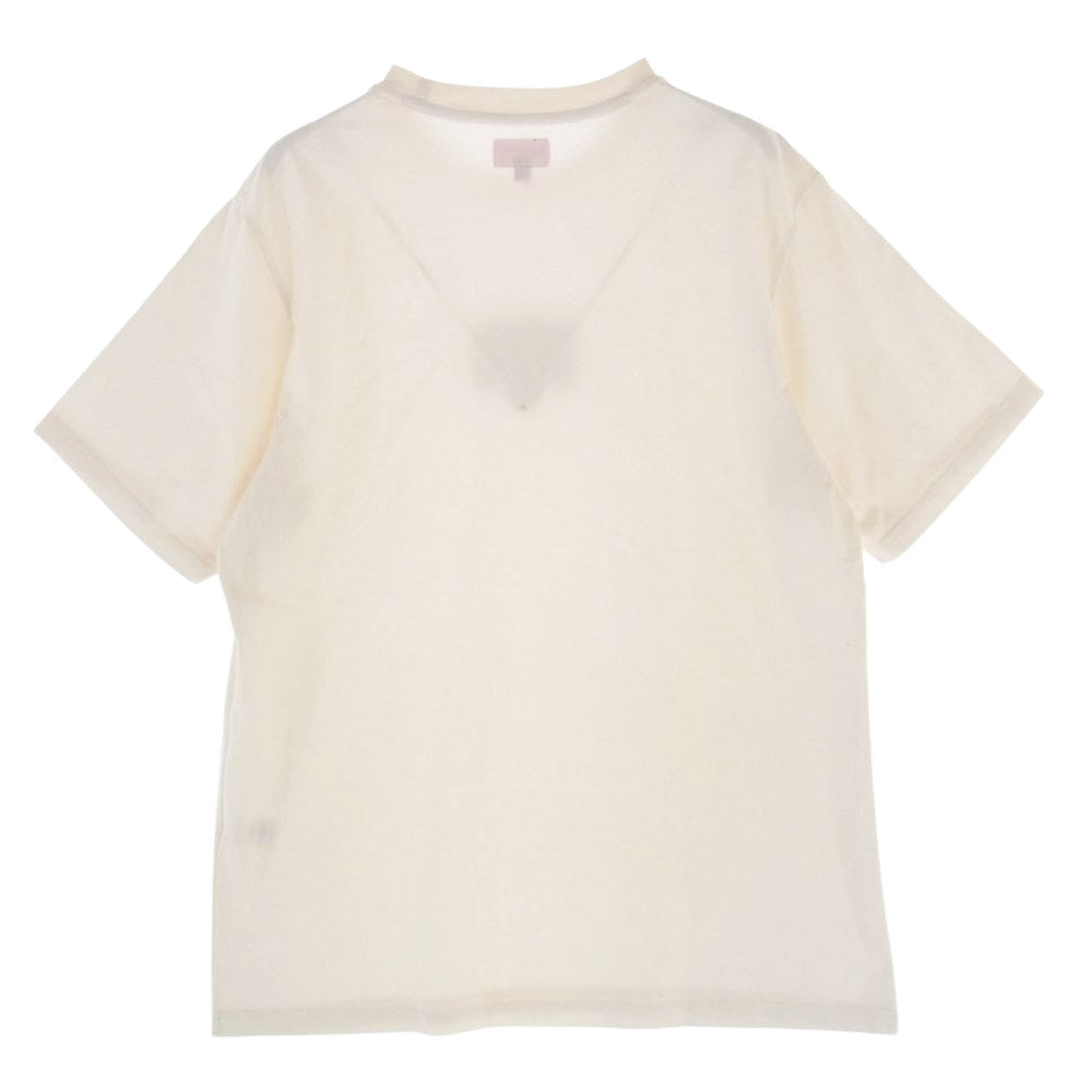 Supreme シュプリーム 21AW  Gonz Nametag S/S Tee ゴンズ ネーム タグ付き クルーネック Tシャツ オフホワイト系 M【中古】