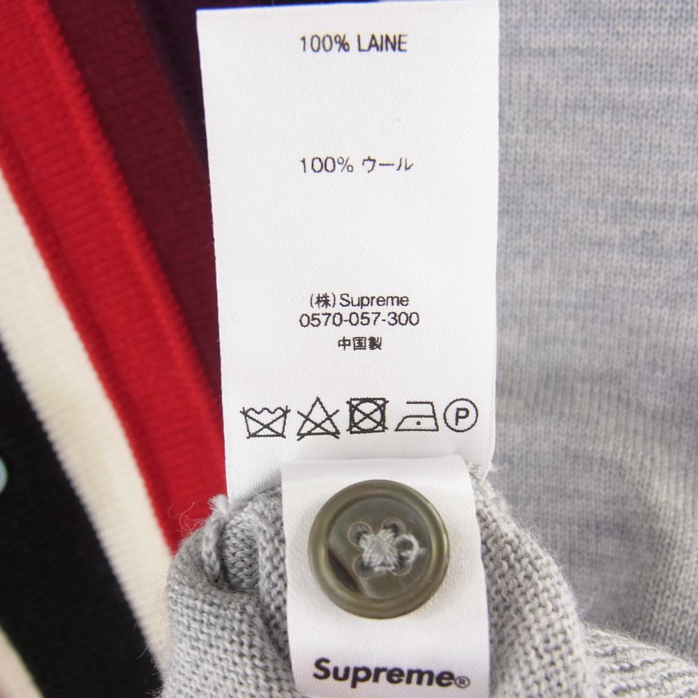 Supreme シュプリーム 19SS Corner Stripe Polo Sweater カーディガン