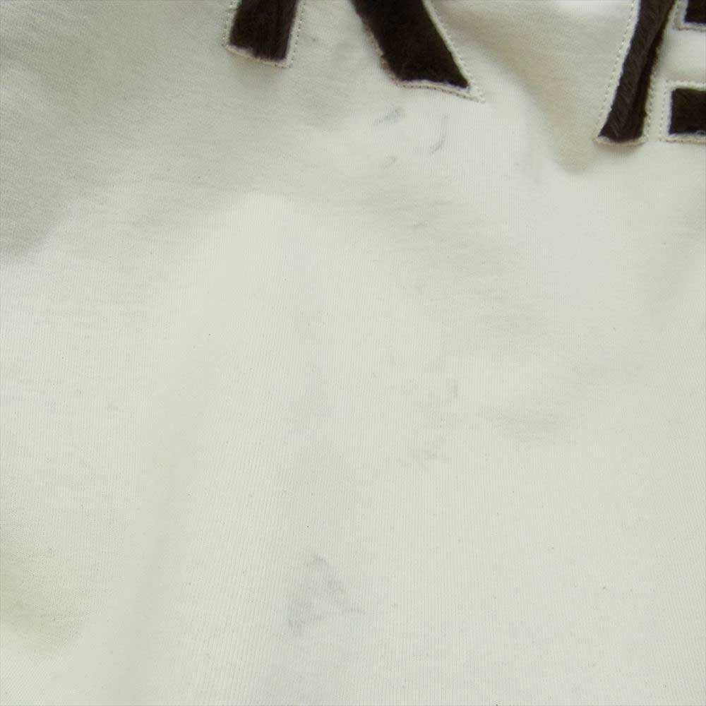 Supreme シュプリーム 22AW Faux Fur Lined Zip Up Hooded Sweatshirt ジップ アップ スウェット パーカー  オフホワイト系 M【美品】【中古】