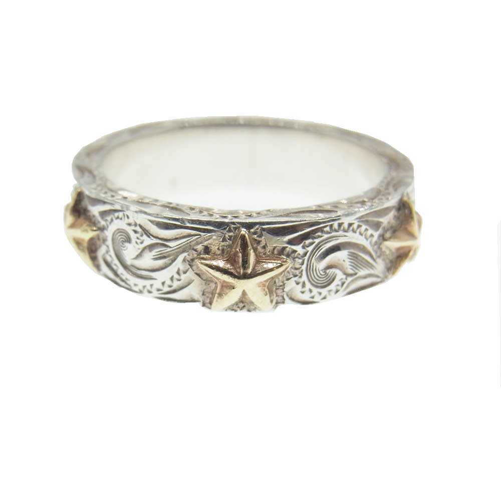 ファニー 14K 6スター リング スターリングシルバー シルバー系【中古】