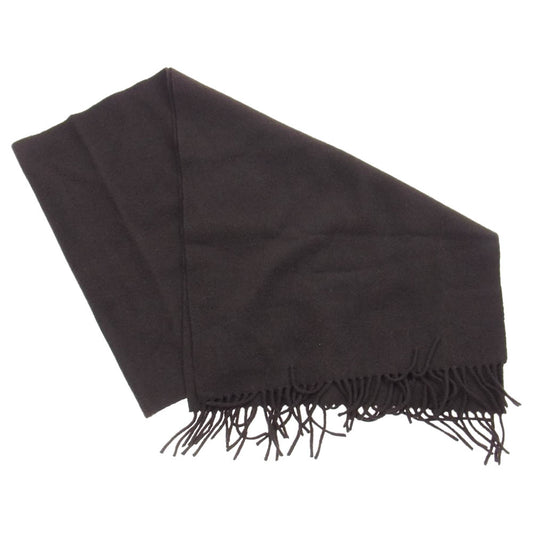 Dunhill ダンヒル カシミア マフラー ダークブラウン系【中古】