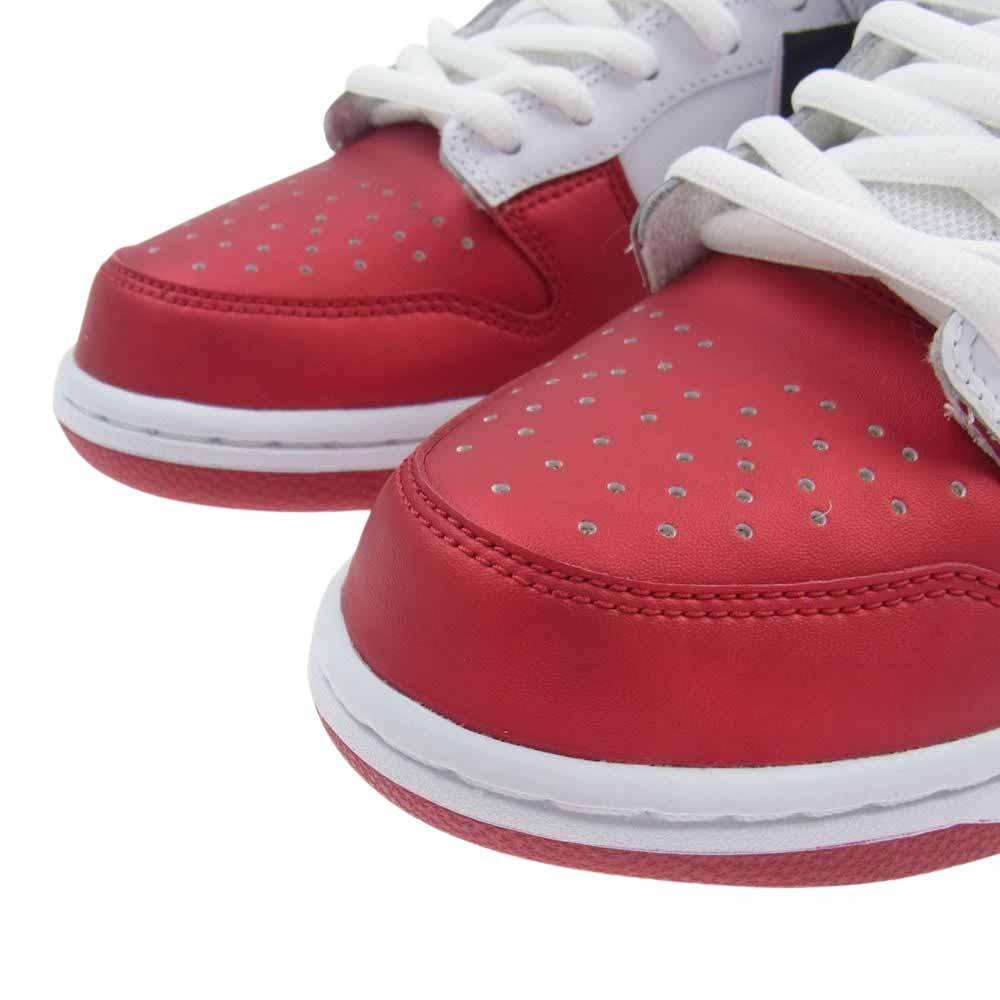 Supreme シュプリーム CK3480-600 NIKE SB SB DUNK LOW OG QS ローカット スニーカー ホワイト系 レッド系  27.0cm【新古品】【未使用】【中古】