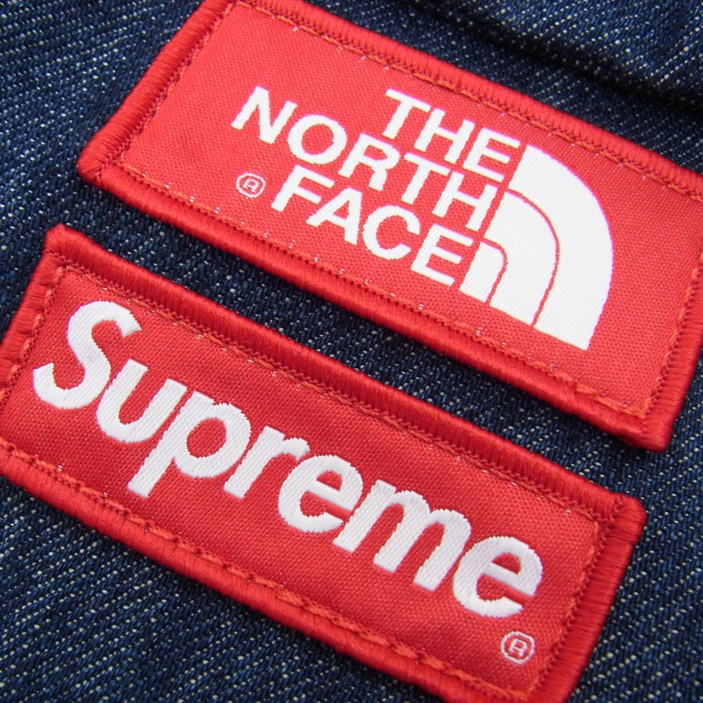 Supreme シュプリーム 15SS  NM71500I THE NORTH FACE Denim Day Pack ザノースフェイス デニム デイパック バックパック リュック インディゴブルー系【新古品】【未使用】【中古】