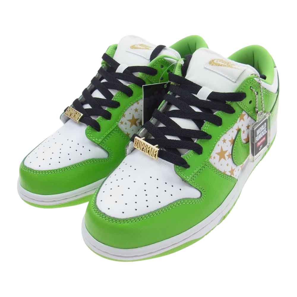 Supreme シュプリーム 21SS DH3228-101 NIKE SB DUNK LOW ダンク ロー ローカット スニーカー ライトグリーン系  27.0cm【新古品】【未使用】【中古】
