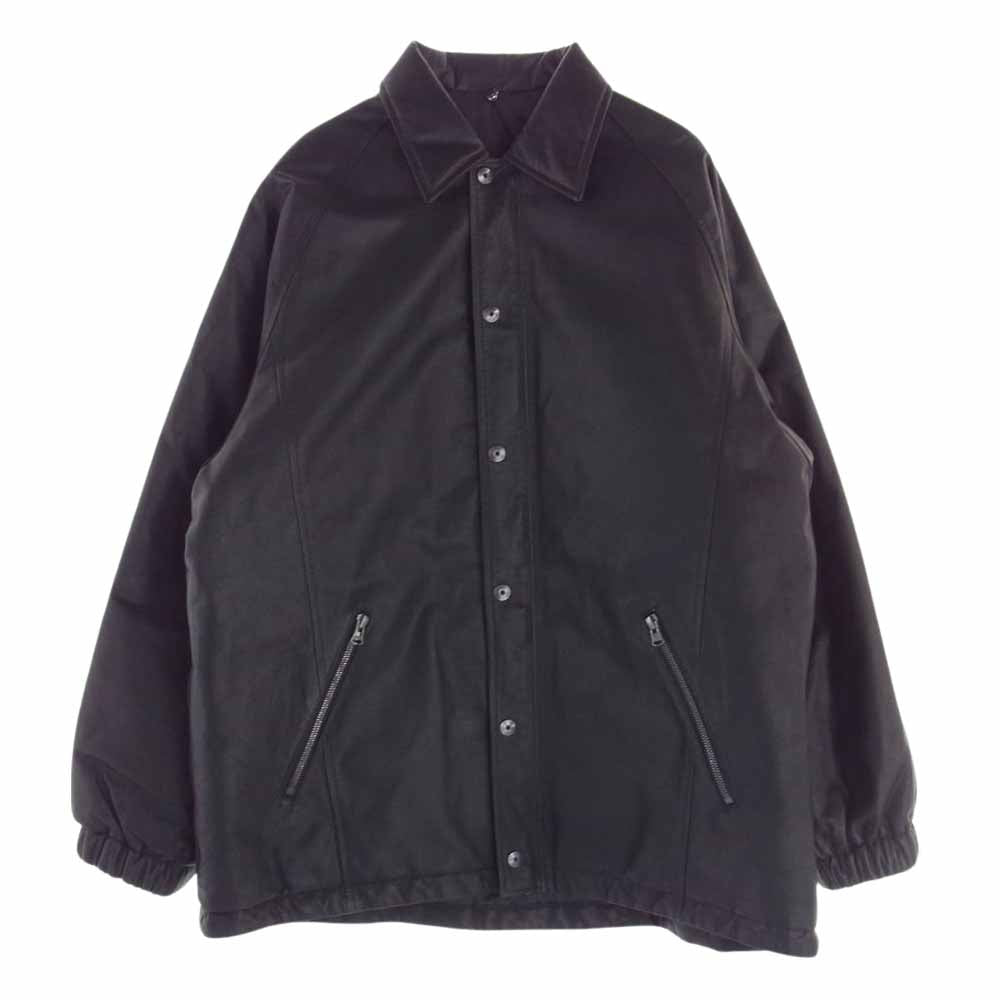 ISAMUKATAYAMA BACKLASH イサムカタヤマバックラッシュ 1953-01 ファニチャー ジャパンステア レザー コーチJKT コーチジャケット ブラック系 F【中古】