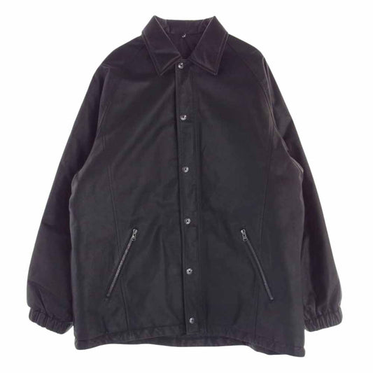ISAMUKATAYAMA BACKLASH イサムカタヤマバックラッシュ 1953-01 ファニチャー ジャパンステア レザー コーチJKT コーチジャケット ブラック系 F【中古】