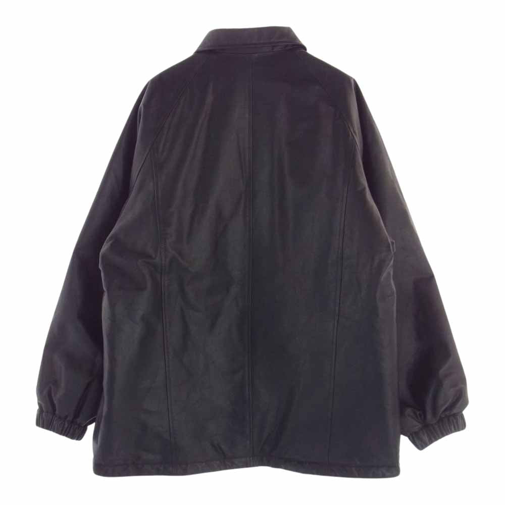 ISAMUKATAYAMA BACKLASH イサムカタヤマバックラッシュ 1953-01 ファニチャー ジャパンステア レザー コーチJKT コーチジャケット ブラック系 F【中古】
