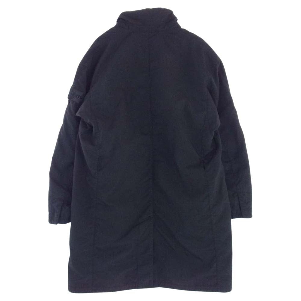 STONE ISLAND ストーンアイランド 751970106-A SHADOW PROJECT Shawl Collar Long Coat Primaloft シャドープロジェクト ショールカラー プリマロフト 中綿 コート ブラック系 L【中古】