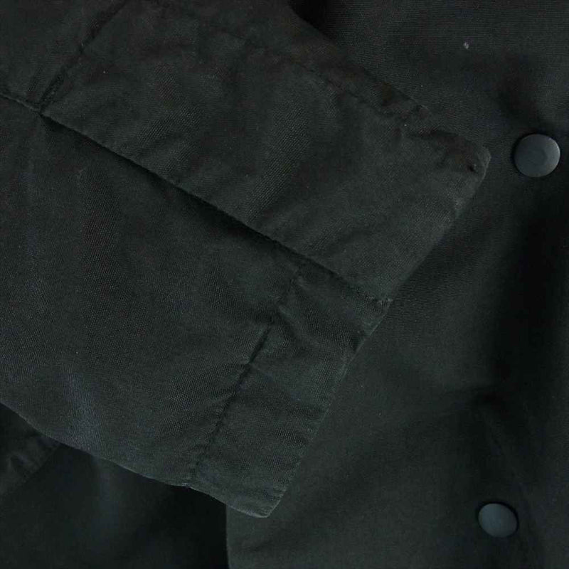 STONE ISLAND ストーンアイランド 751970106-A SHADOW PROJECT Shawl Collar Long Coat Primaloft シャドープロジェクト ショールカラー プリマロフト 中綿 コート ブラック系 L【中古】