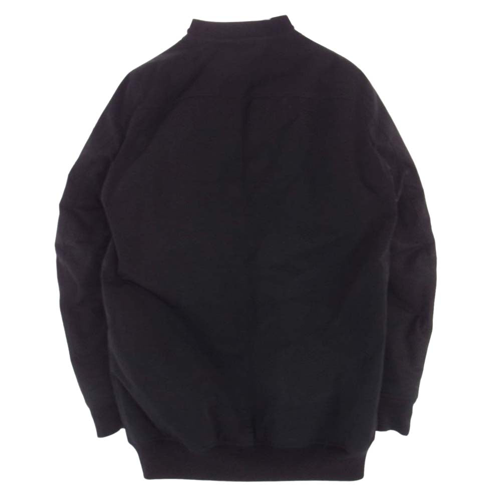 Rick Owens リックオウエンス 15AW RU15F7796-MU 国内正規品 FAUN FLIGHT BOMBER MA-1 中綿 フライト ボンバー ジャケット ロングブルゾン ブラック系 38【中古】