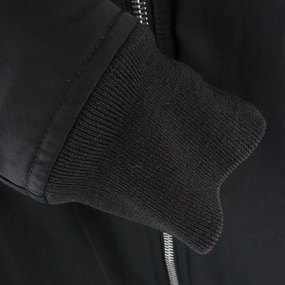 Rick Owens リックオウエンス 15AW RU15F7796-MU 国内正規品 FAUN FLIGHT BOMBER MA-1 中綿 フライト ボンバー ジャケット ロングブルゾン ブラック系 38【中古】