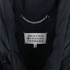 MAISON MARGIELA メゾンマルジェラ 22AW S51AA0323 S49986 ①⑩ライン 四つタグ PADDED リサイクルナイロン 中綿 インサレーション パデッド スタンドカラー コート ブラック系 36【美品】【中古】