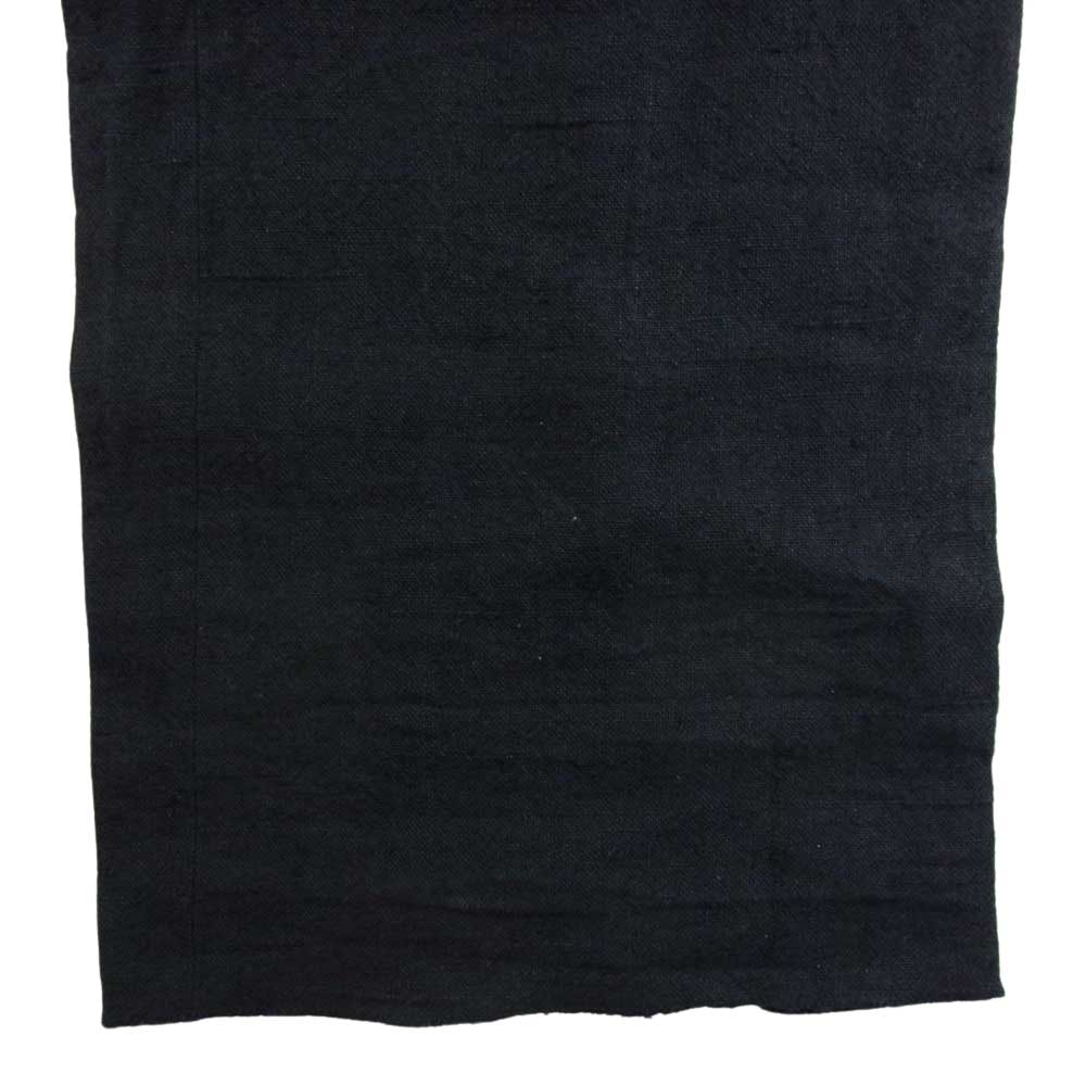 AURALEE オーラリー A9SP06LS LINEN SILK SUMMER TWEED SLACKS リネン シルク サマーツイード スラックス ブラック系 1【新古品】【未使用】【中古】 AURALEE オーラリー A9SP06LS LINEN SILK SUMMER TWEED SLACKS リネン