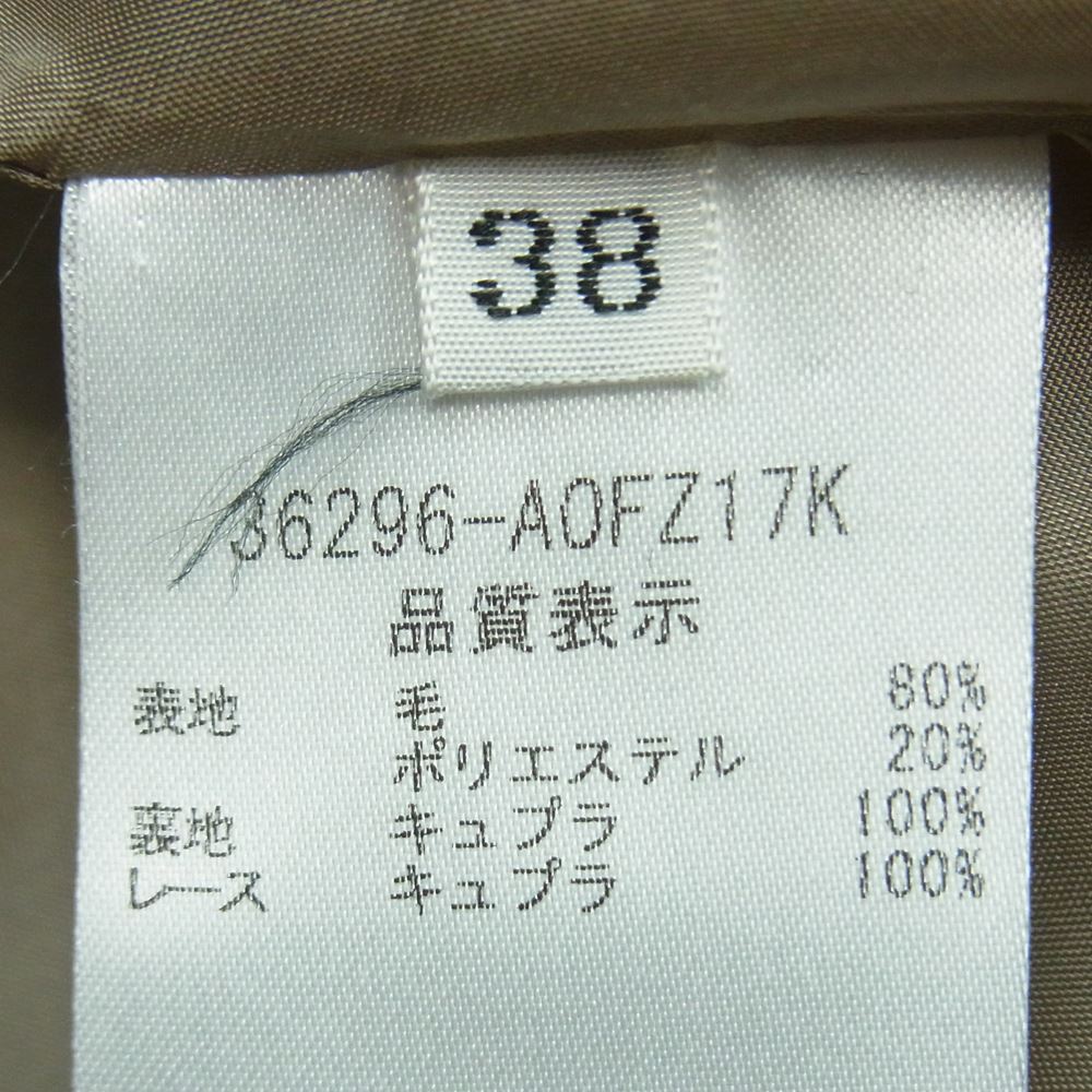 FOXEY フォクシー 36296-AOFZ17K 国内正規品 ノースリーブ ワンピース グレイッシュベージュ系 38【中古】