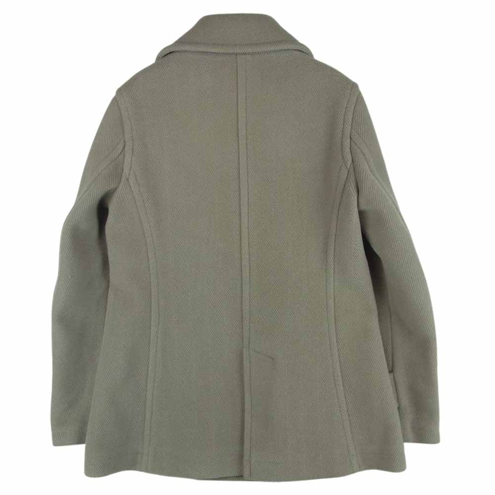 OLD ENGLAND オールドイングランド ウール Pコート ピーコート 日本製 グレー系 34【中古】