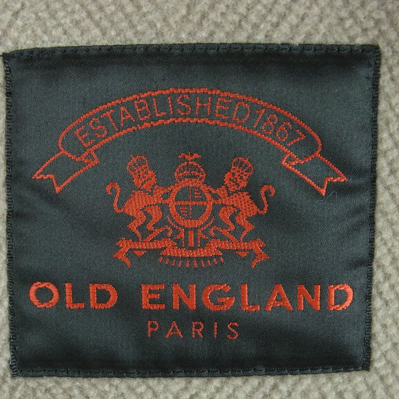 OLD ENGLAND オールドイングランド ウール Pコート ピーコート 日本製 グレー系 34【中古】