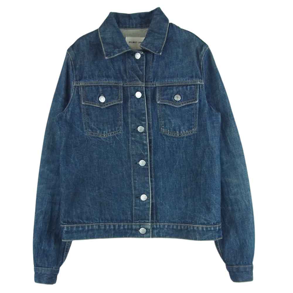 HELMUT LANG ヘルムートラング 19543 オールド 国内正規品 デニム ジャケット イタリア製 インディゴブルー系 38【中古】