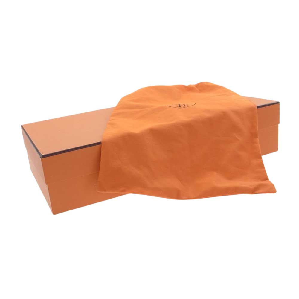 HERMES エルメス レザー ロング ブーツ ブラウン ブラウン系 22.5cm【中古】