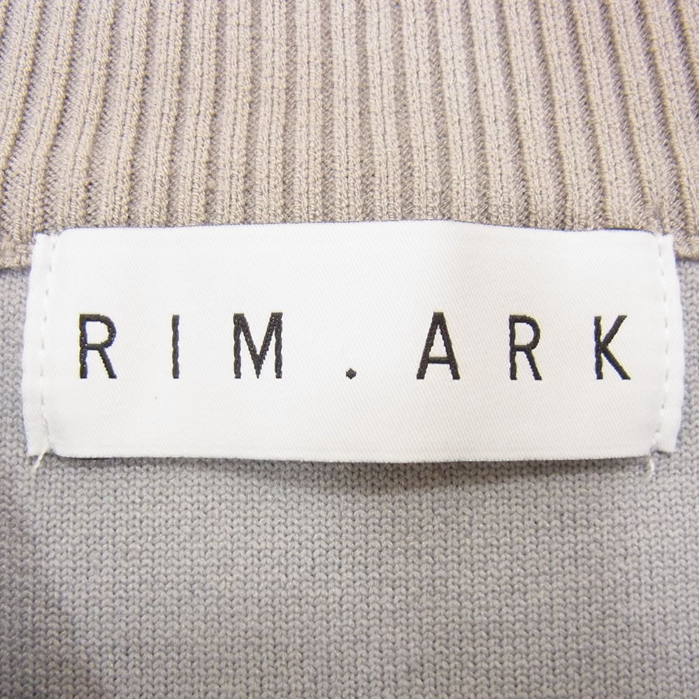 リムアーク 460EAS70-0030 Oversize knit tops オーバーサイズ ニット トップス グレー系 free【中古】