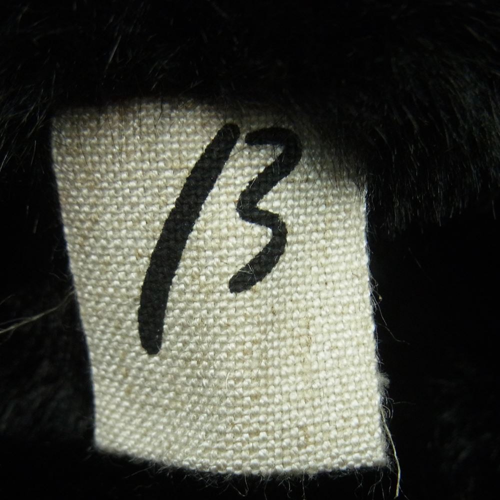 ベータ 77-21VA05 ナイロン タフタ フェイクファー ジャケット ブラック系 グレー系 9【中古】