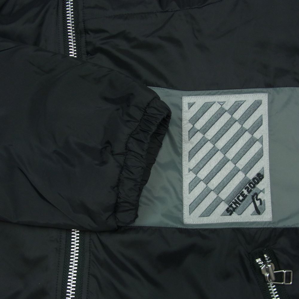ベータ 77-21VA05 ナイロン タフタ フェイクファー ジャケット ブラック系 グレー系 9【中古】