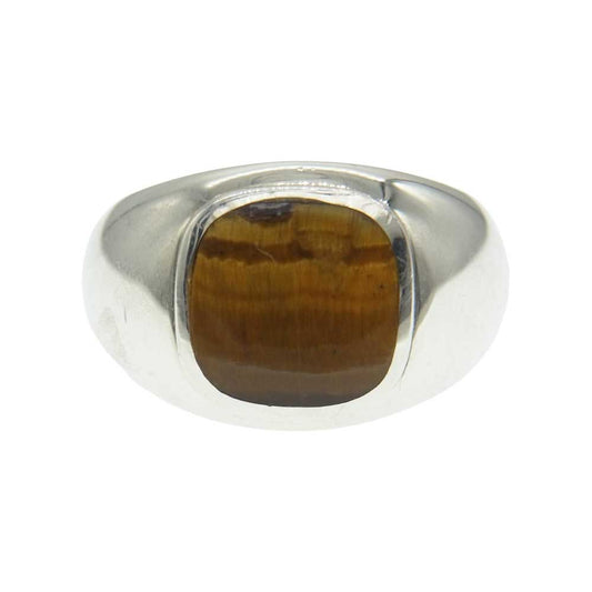 ロロ ストーン リング シルバー系【中古】