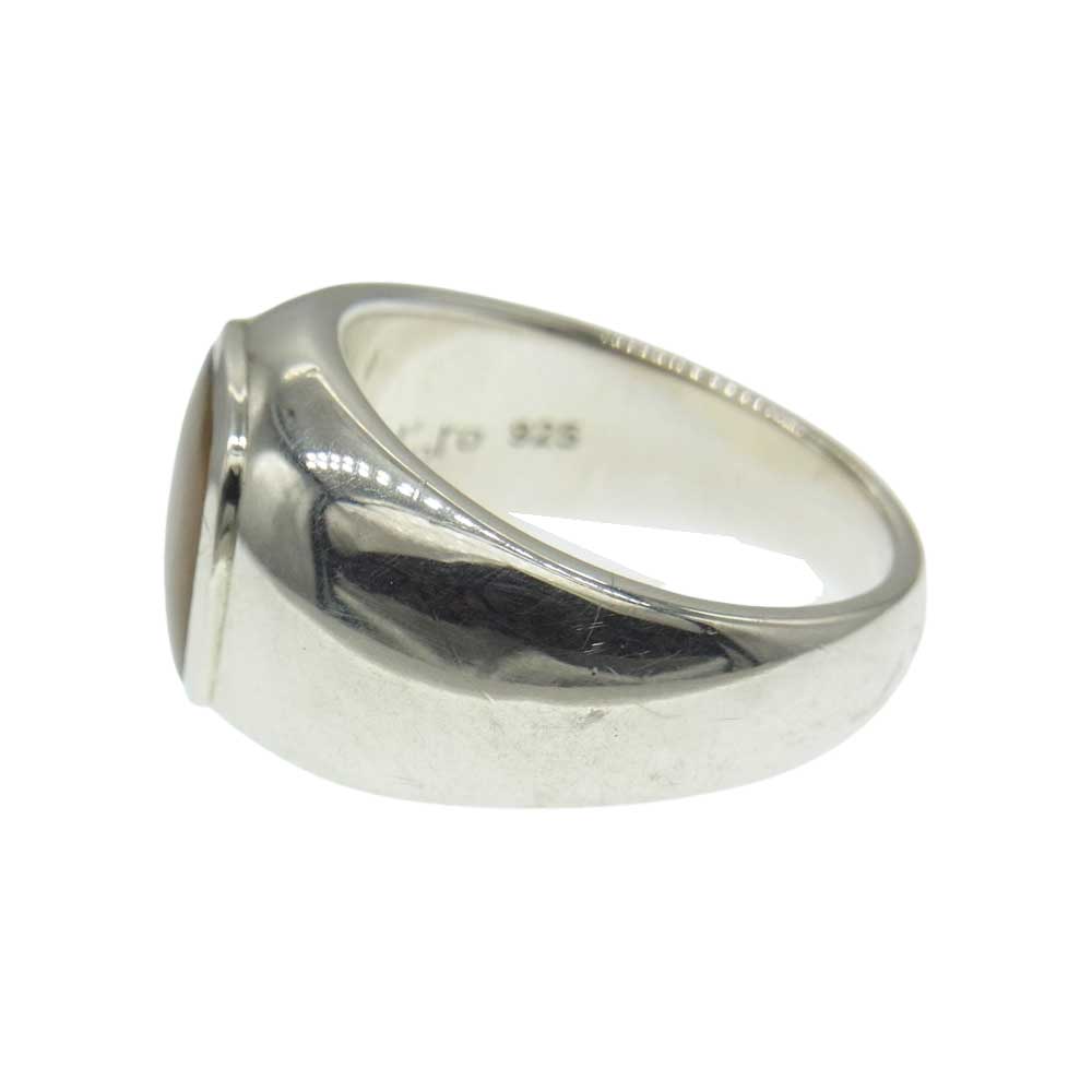ロロ ストーン リング シルバー系【中古】