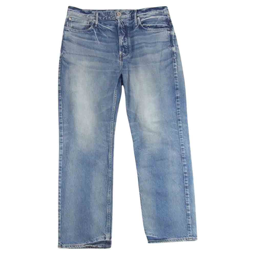 アッパーハイツ 加工 デニム パンツ インディゴブルー系 32【中古】