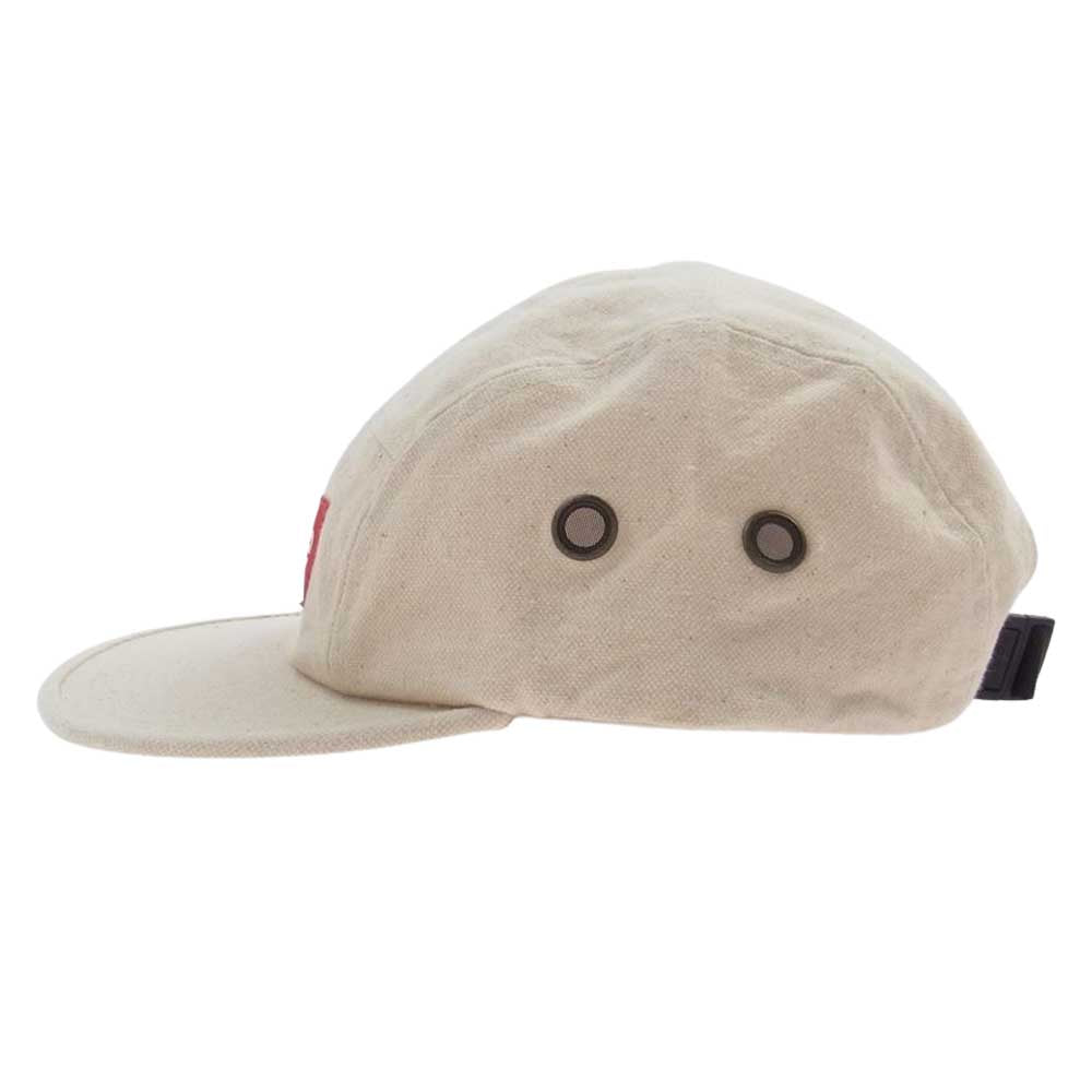 Supreme シュプリーム 20SS Field Camp Capb キャンバス キャンプ BOXロゴ キャップ オフホワイト系【中古】