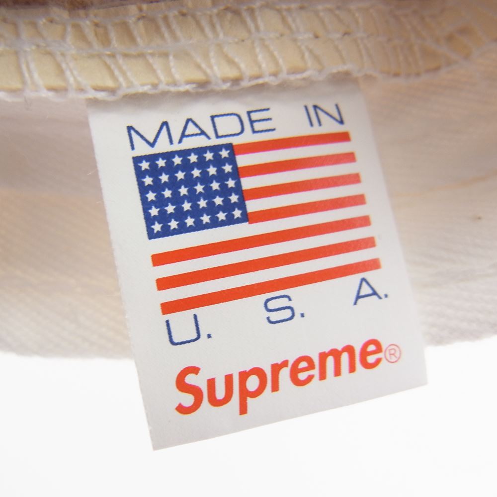 Supreme シュプリーム 20SS Field Camp Capb キャンバス キャンプ BOXロゴ キャップ オフホワイト系【中古】