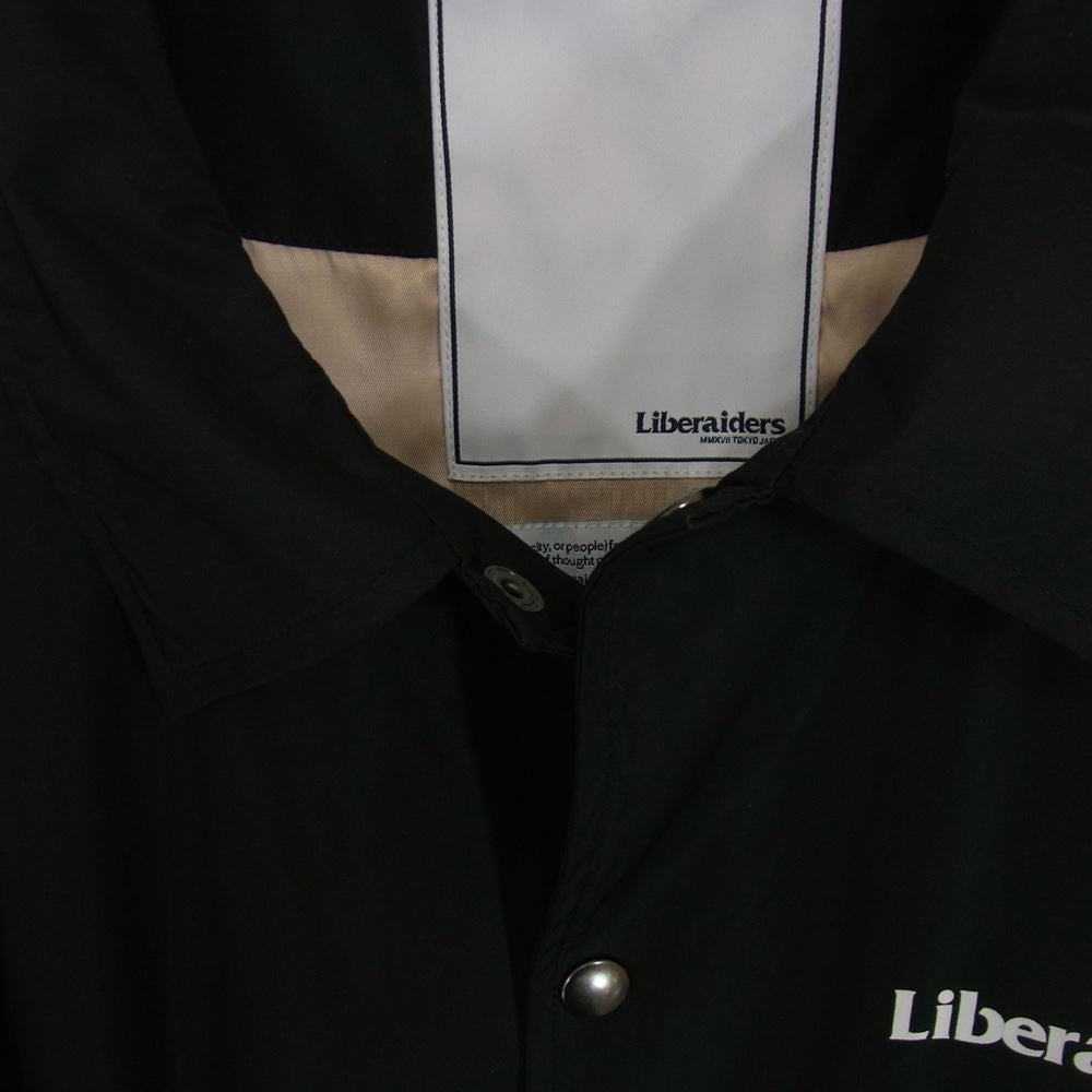 リベレイダース コーチ ジャケット ナイロン ブラック系 L【中古】