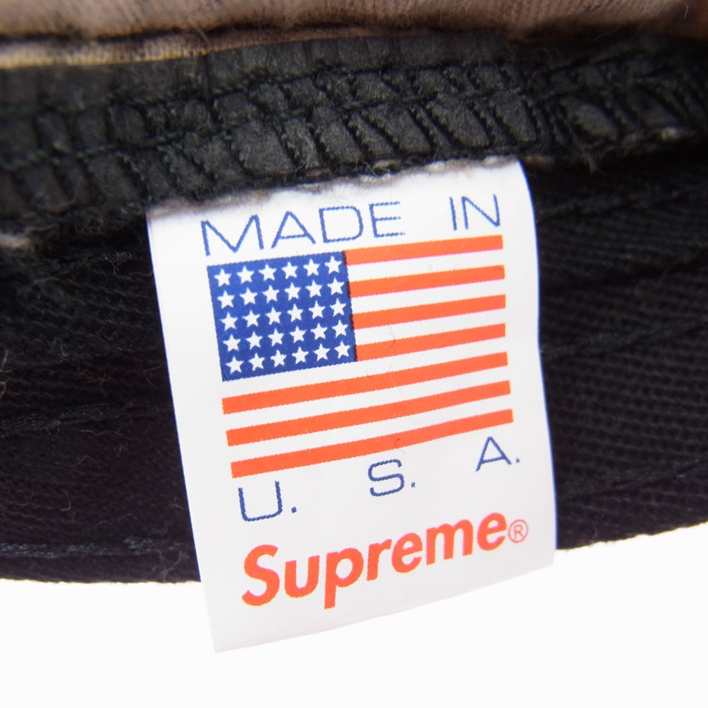 Supreme シュプリーム 20AW Snakeskin Corduroy Camp Cap スネークスキン コーデュロイ BOXロゴ キャップ マルチカラー系【中古】
