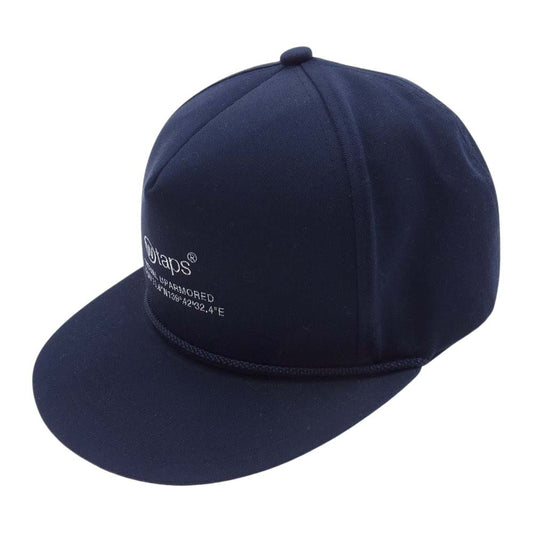 WTAPS ダブルタップス 21SS 211HCDT-HT10 MILITIA CAP トラッカー キャップ ネイビー系【中古】