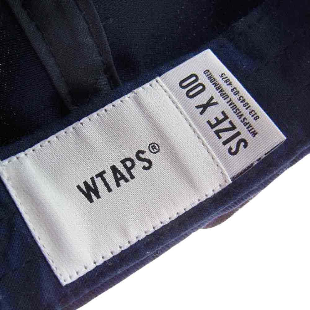 WTAPS ダブルタップス 21SS 211HCDT-HT10 MILITIA CAP トラッカー キャップ ネイビー系【中古】